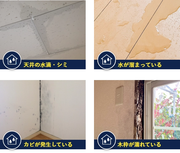 雨漏りの症状